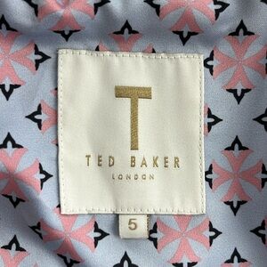 Ted Baker pink-stripped blazer